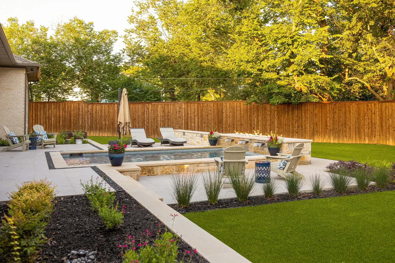 Oakbrook Hills — custom pool in Keller, TX by Verde Outdoors (photo 10)