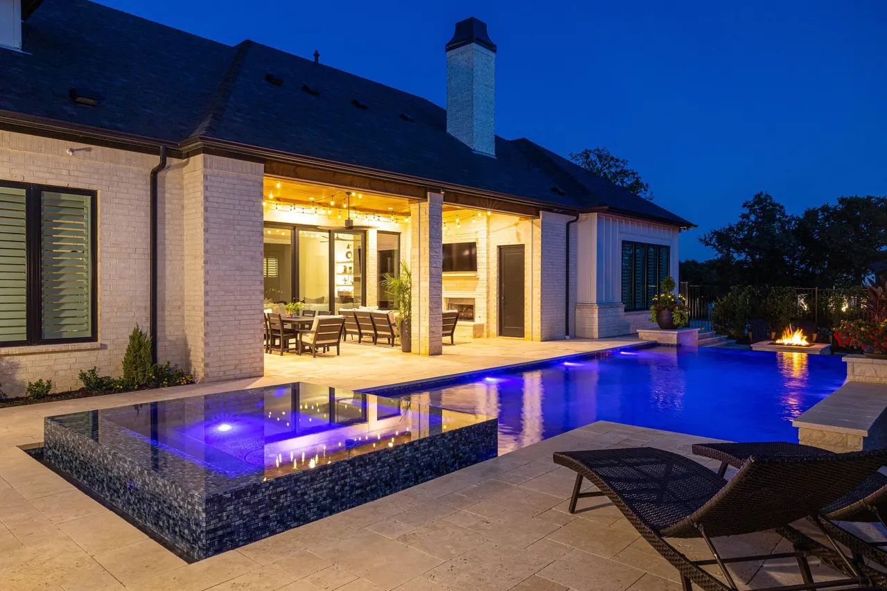 Sawyer Dr — custom pool in Colleyville, TX by Verde Outdoors (photo 9)
