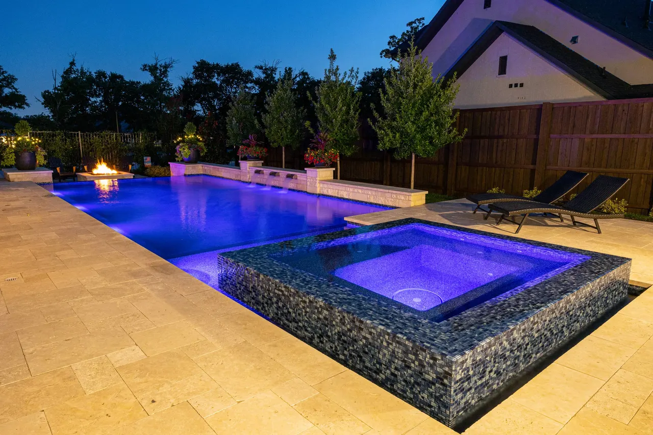 Sawyer Dr — custom pool in Colleyville, TX by Verde Outdoors (photo 11)