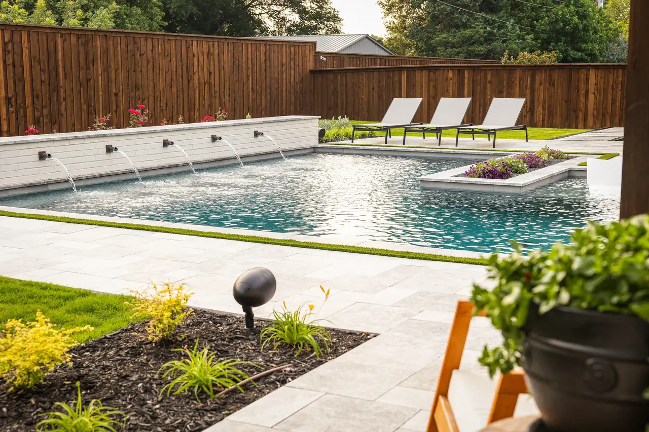 Winnie Dr — custom pool in Colleyville, TX by Verde Outdoors (photo 4)