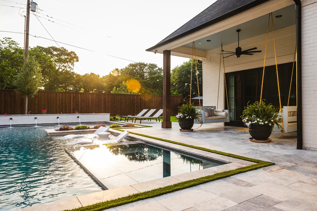 Winnie Dr — custom pool in Colleyville, TX by Verde Outdoors (photo 12)
